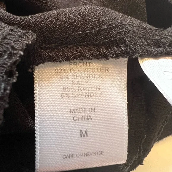 New York & Company Black Tunic MIDI Dress Medium - Picture 8 of 11